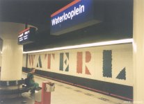 Waterlooplein station 2000  metroPlanet